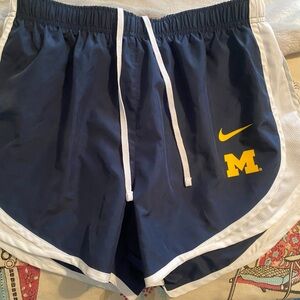 Nike Black and White Dri-FIT Shorts